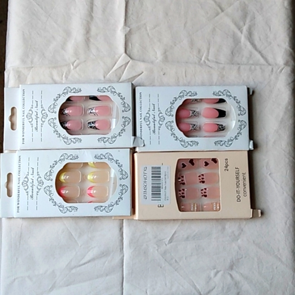 Beautiful press on nails collection